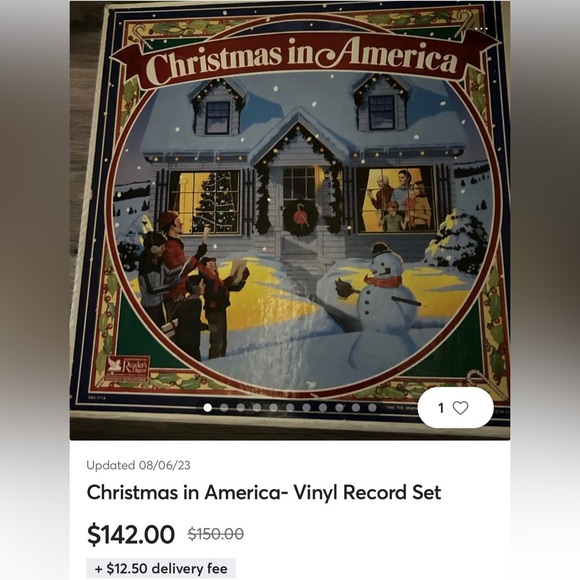 💎 Vintage 🎄1988 Christmas in America 🎶 Reader’s Digest 5-Vinyl Box Set 🎅🏽 - Picture 5 of 5